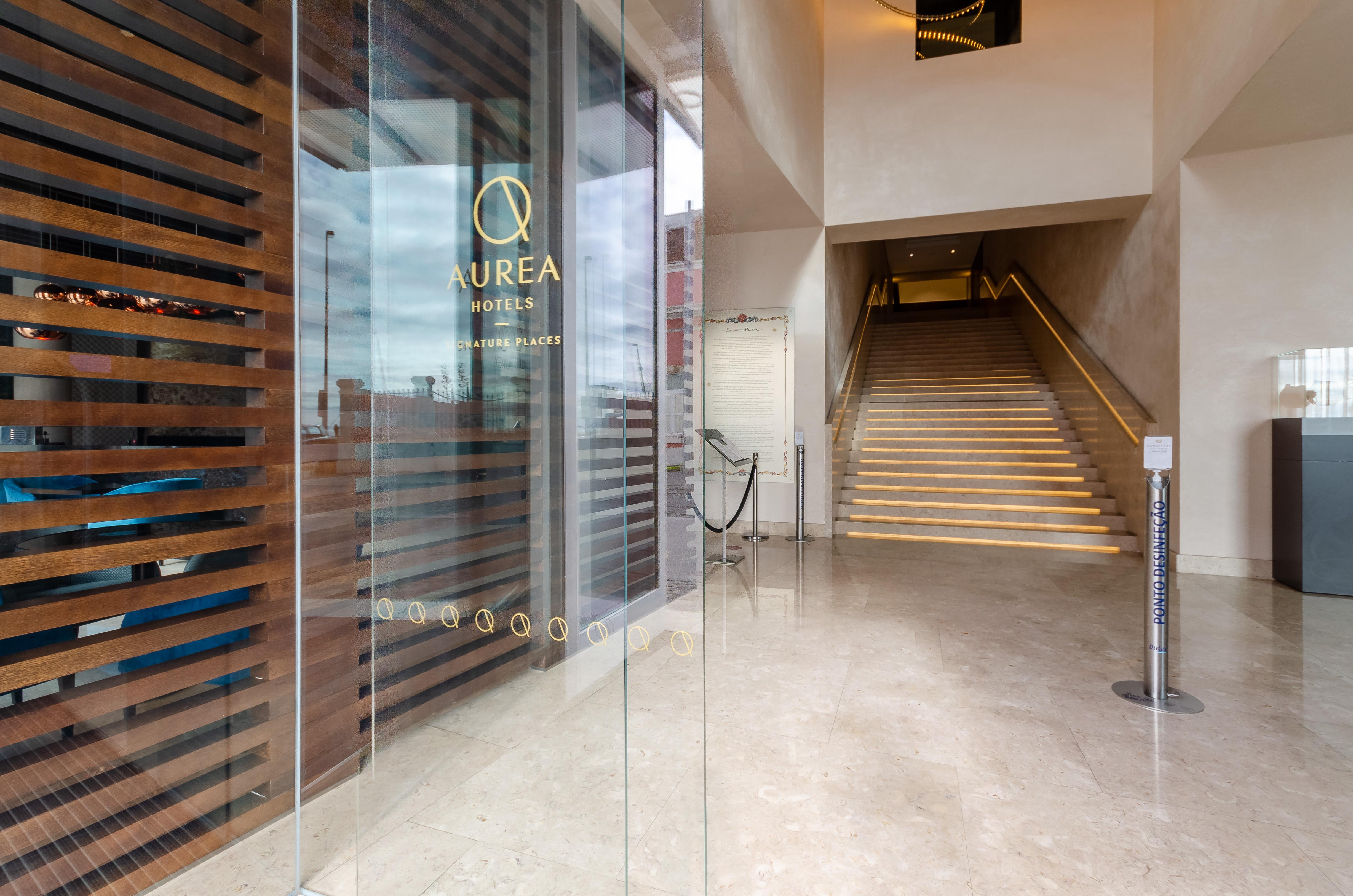 ליסבון Aurea Museum By Eurostars Hotel Company מראה חיצוני תמונה Entrance to Aurea Hotel
