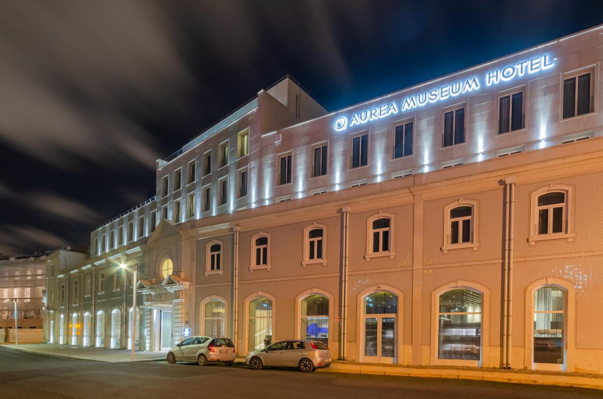 ליסבון Aurea Museum By Eurostars Hotel Company מראה חיצוני תמונה The hotel at night
